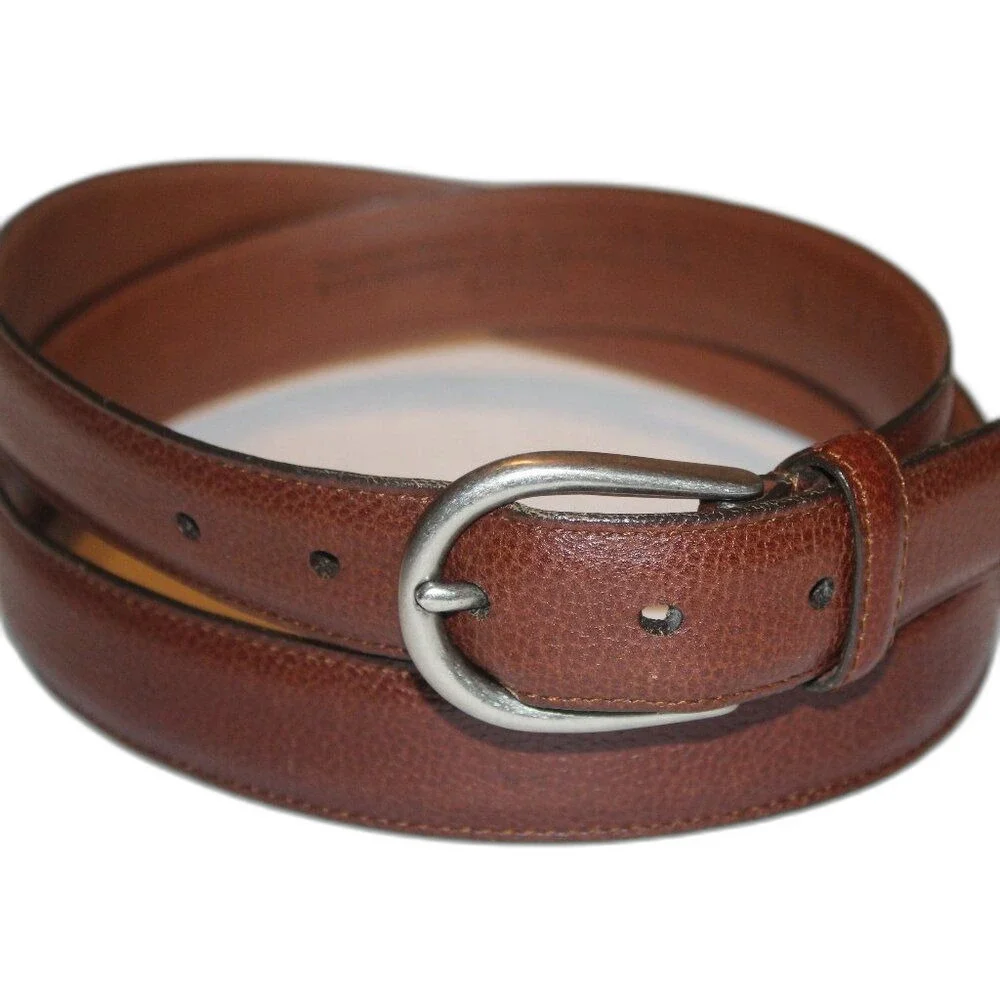 Coach Brown Leather Men's Belt 5930 Size 42'/105 CM